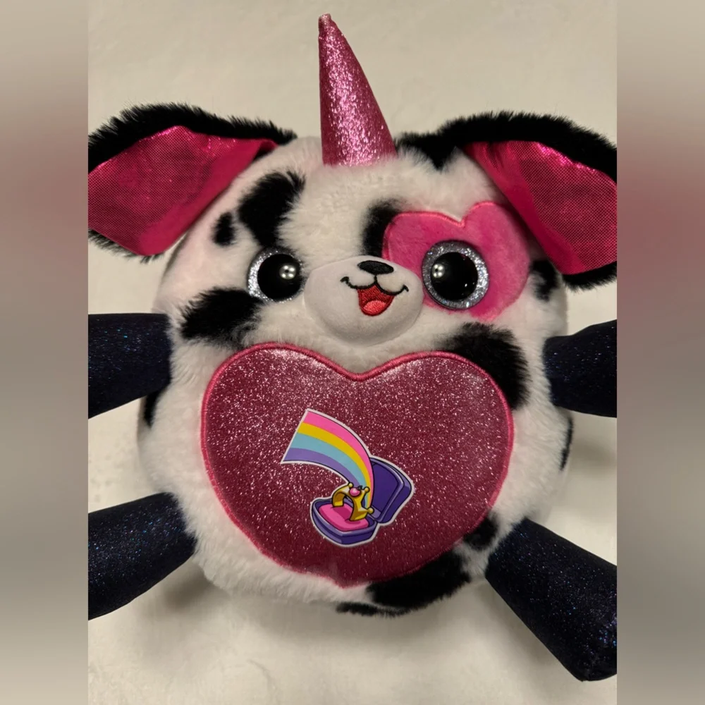 Squishmallows Unicorn pink, white and black 10“
